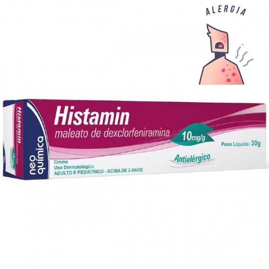 Dexclorfeniramina Histamin creme 30 g